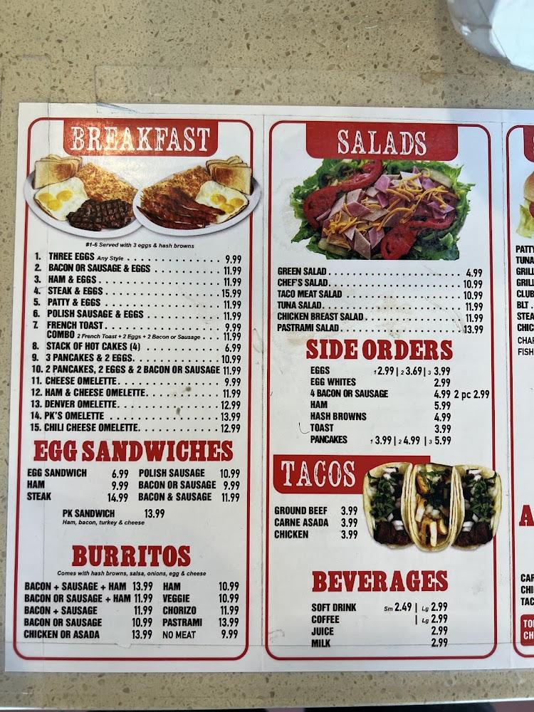 PK Burgers Menu image 3